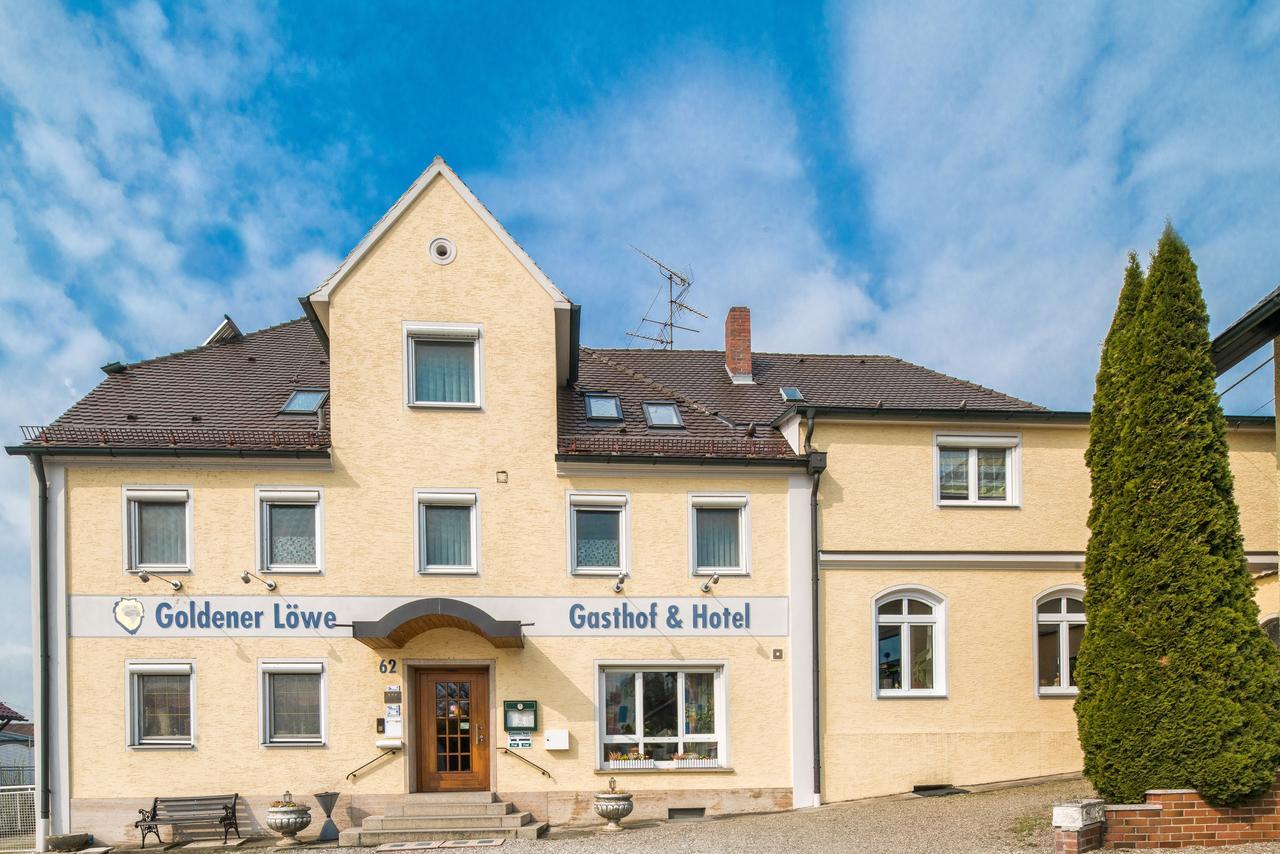 Hotel Goldener Loewe Günzburg Eksteriør bilde